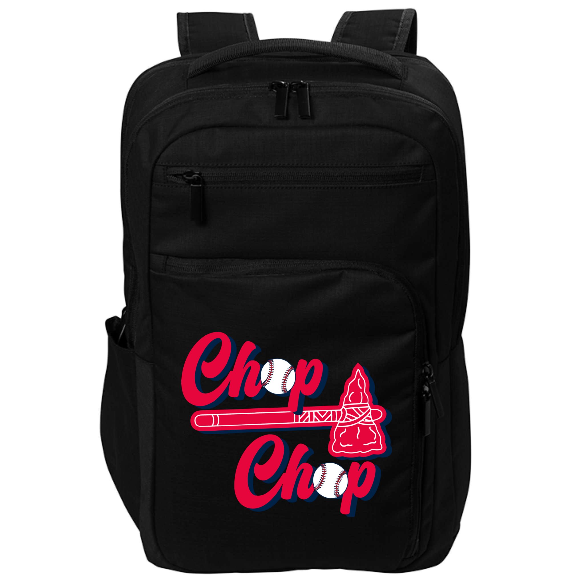 Chop Chop Atlanta Baseball Lover Fan Impact Tech Backpack