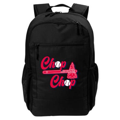 Chop Chop Atlanta Baseball Lover Fan Backpack