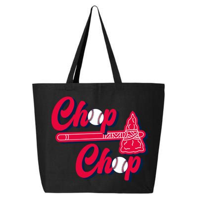 Chop Chop Atlanta Baseball Lover Fan 25L Jumbo Tote