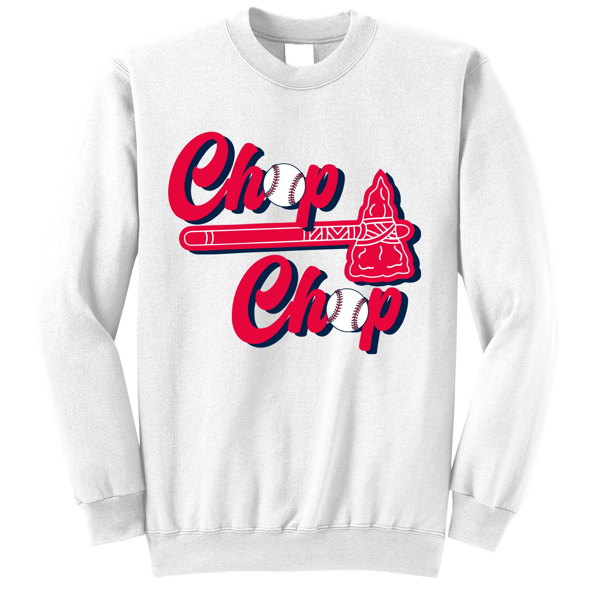 Chop Chop Atlanta Baseball Lover Fan Sweatshirt
