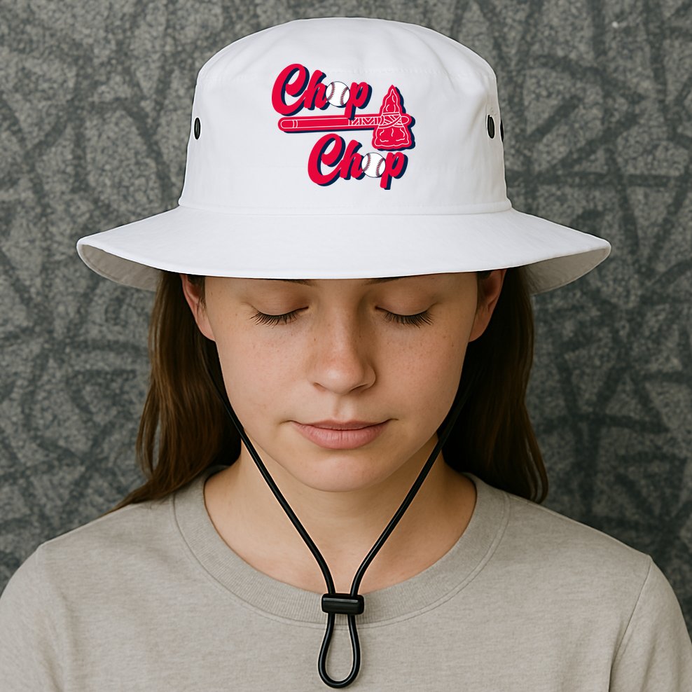 Chop Chop Atlanta Baseball Lover Fan Bucket Hat