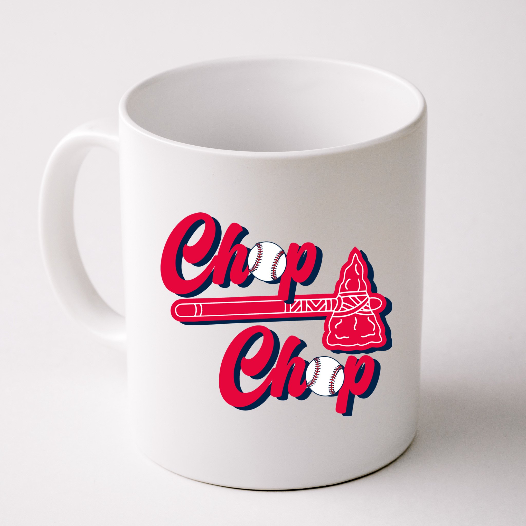 Chop Chop Atlanta Baseball Lover Fan Mug