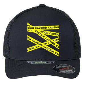 Caution Flexfit Unipanel Trucker Cap