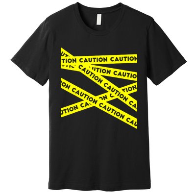 Caution Premium T-Shirt