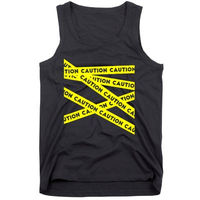 Caution Tank Top