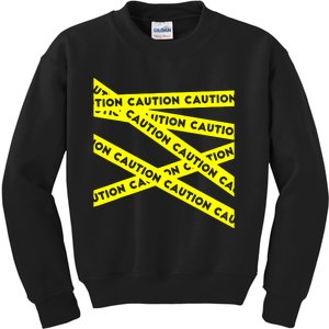 Caution Kids Sweatshirt