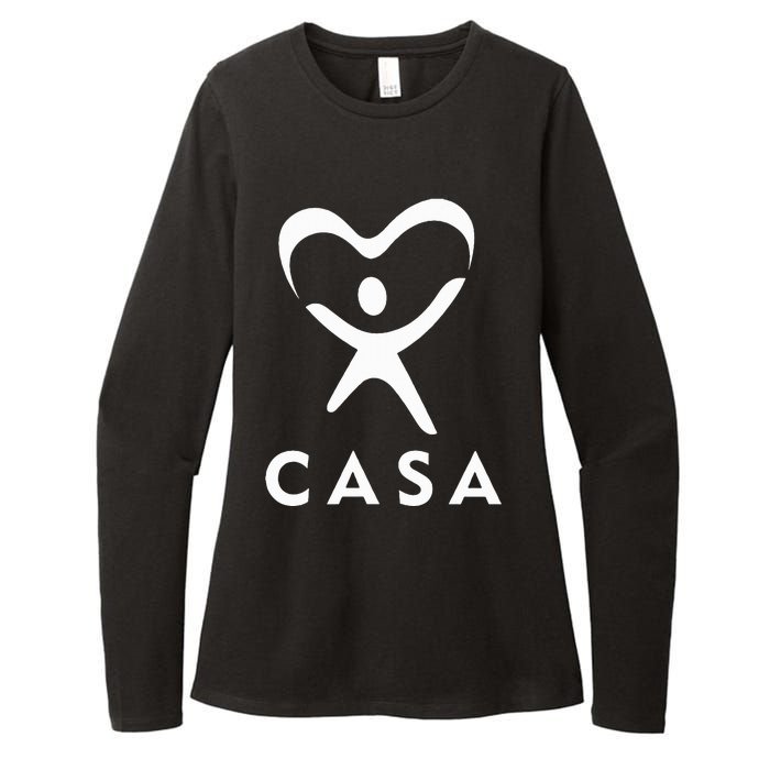 Casa Court Appointed Special Advocates Womens CVC Long Sleeve Shirt