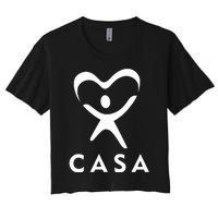 Casa Court Appointed Special Advocates Women's Crop Top Tee