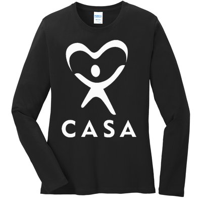 Casa Court Appointed Special Advocates Ladies Long Sleeve Shirt