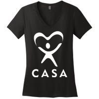 Casa Court Appointed Special Advocates Women's V-Neck T-Shirt