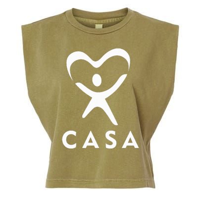 Casa Court Appointed Special Advocates Garment-Dyed Women's Muscle Tee