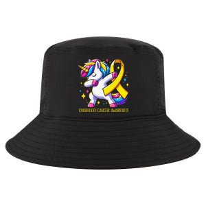 Childhood Cancer Awareness Unicorn Gift Cool Comfort Performance Bucket Hat