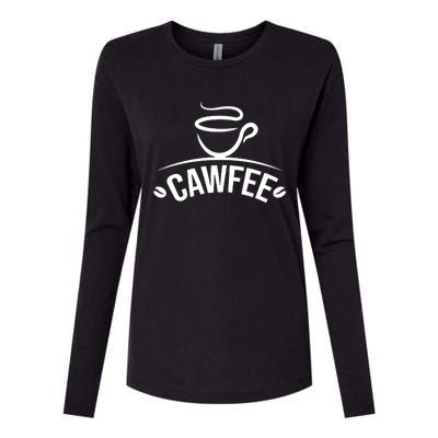 Cawfee Womens Cotton Relaxed Long Sleeve T-Shirt