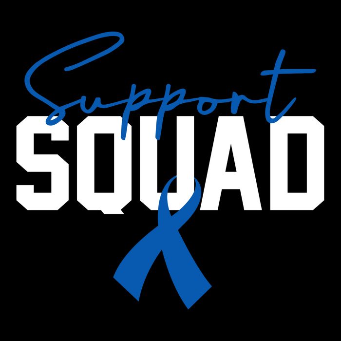 Colon Cancer Awareness Support Squad Impact Tech Backpack