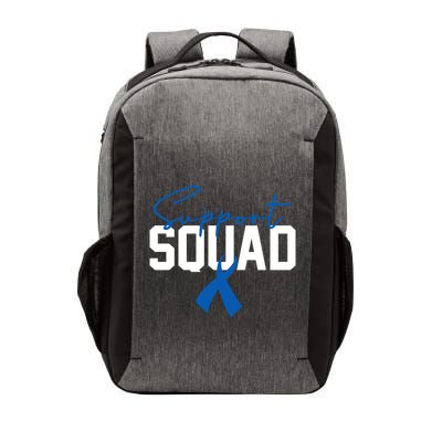Colon Cancer Awareness Support Squad Vector Backpack