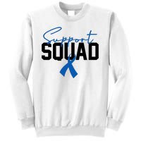 Colon Cancer Awareness Support Squad Sweatshirt