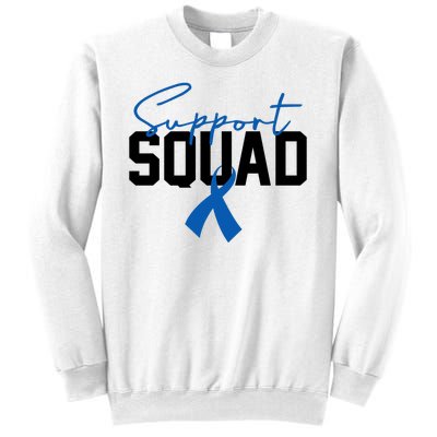 Colon Cancer Awareness Support Squad Sweatshirt