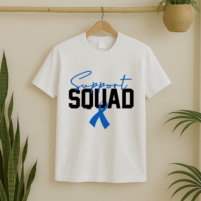 Colon Cancer Awareness Support Squad T-Shirt