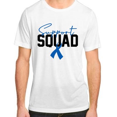 Colon Cancer Awareness Support Squad Adult ChromaSoft Performance T-Shirt