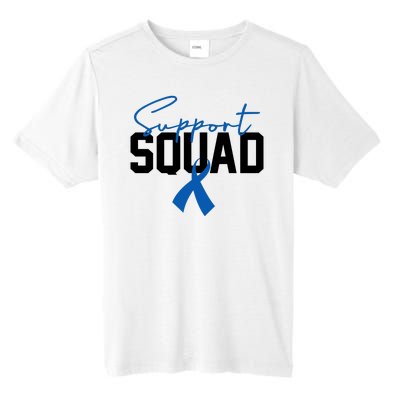 Colon Cancer Awareness Support Squad Tall Fusion ChromaSoft Performance T-Shirt