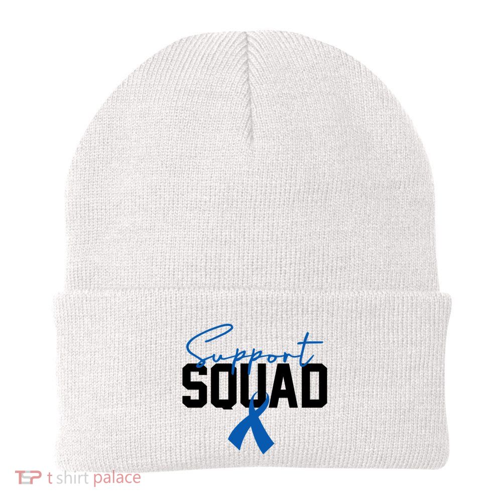Colon Cancer Awareness Support Squad Beanie