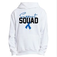 Colon Cancer Awareness Support Squad Urban Pullover Hoodie