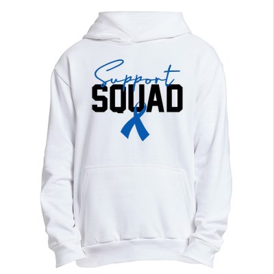 Colon Cancer Awareness Support Squad Urban Pullover Hoodie