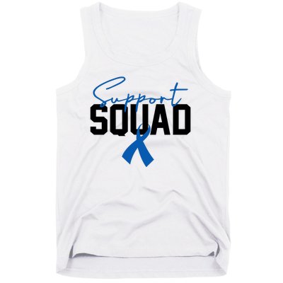 Colon Cancer Awareness Support Squad Tank Top