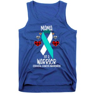 Cervical Cancer Awareness Mama Of A Warrior Mom Meaningful Gift Tank Top