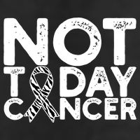 Carcinoid Cancer Awareness Not Today Cancer Zebra Ribbon 11oz C Handle Ceramic Mug