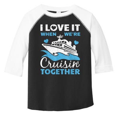 Cool Cruise Art  Wo Cruise Ship Couple Family Vacation Toddler Fine Jersey T-Shirt