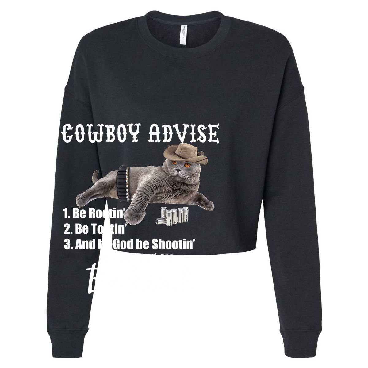 Cowboy Cat Adivse Be Rootin' Be Tootin' Be Shootin Be Kind Meme 15oz Campfire Ceramic Mug