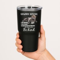 Cowboy Cat Adivse Be Rootin' Be Tootin' Be Shootin Be Kind Meme Tumbler