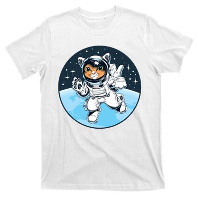 Cute Cat Astronaut T-Shirt