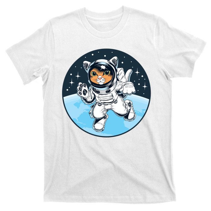 Cute Cat Astronaut T-Shirt