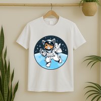 Cute Cat Astronaut T-Shirt