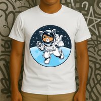 Cute Cat Astronaut T-Shirt