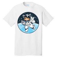 Cute Cat Astronaut Tall T-Shirt