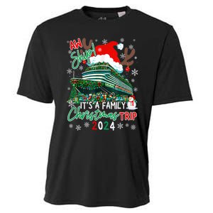 Christmas Cruise Aw Ship ItS A Family Christmas Trip 2024 Cooling Performance Crew T-Shirt