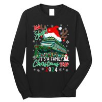 Christmas Cruise Aw Ship ItS A Family Christmas Trip 2024 Long Sleeve Shirt