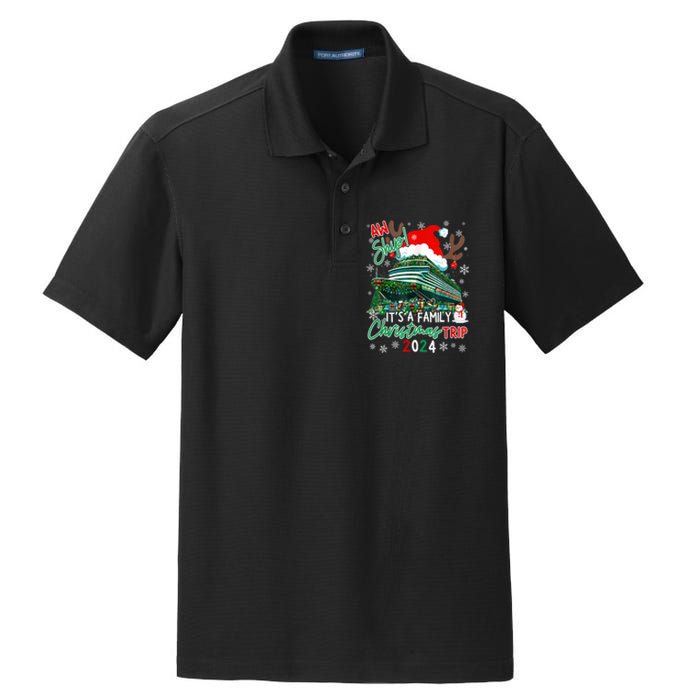 Christmas Cruise Aw Ship ItS A Family Christmas Trip 2024 Dry Zone Grid Polo