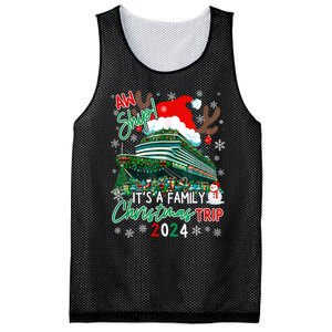 Christmas Cruise Aw Ship ItS A Family Christmas Trip 2024 Mesh Reversible Basketball Jersey Tank