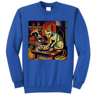 Cat Cooking Apple Pie Gift Sweatshirt