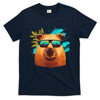 Capybara Cute and funny Capybara Cool Sunglasses T-Shirt