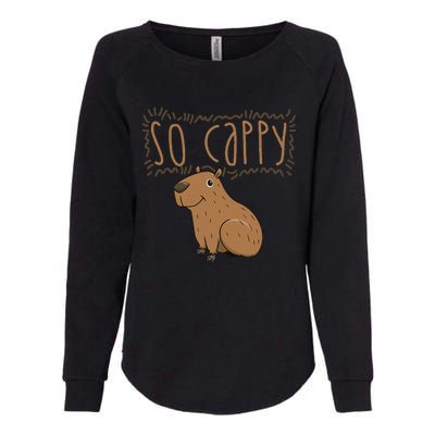 Capybara Womens California Wash Sweatshirt