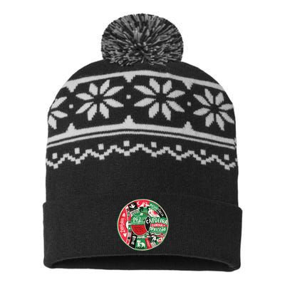 Capoeira USA-Made Snowflake Beanie