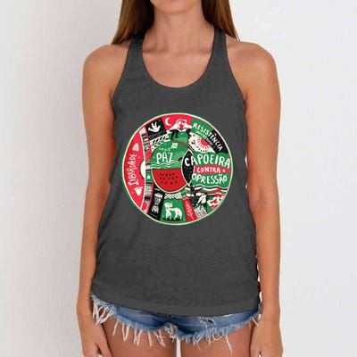 Capoeira Women's Knotted Racerback Tank