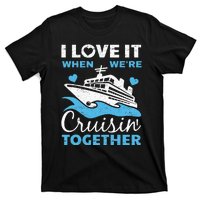 Cool Cruise Art Men Women Cruise Ship Couple Family Vacation T-Shirt