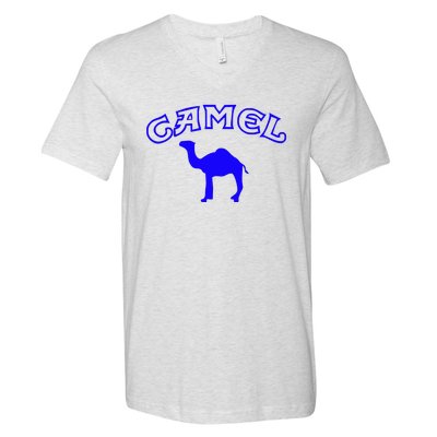 CAMEL V-Neck T-Shirt