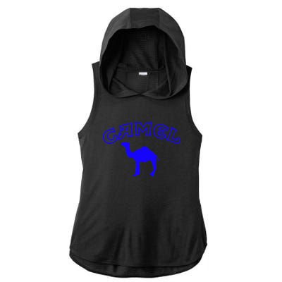 CAMEL Ladies PosiCharge Tri-Blend Wicking Draft Hoodie Tank